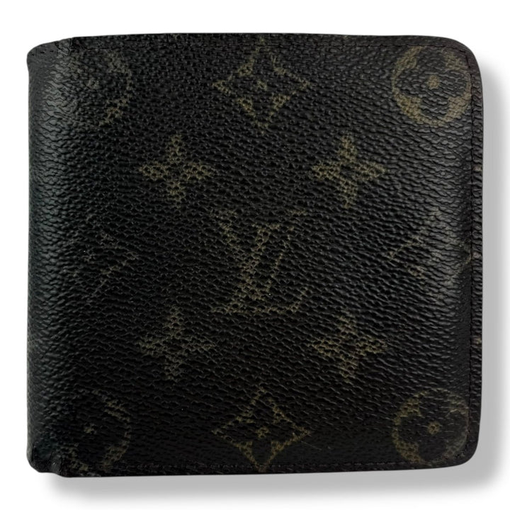 Louis Vuitton Vintage Bifold Brown Monogram Wallet - Lux Central