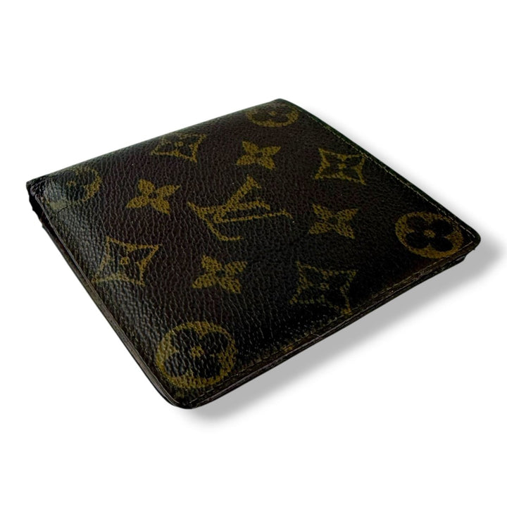 Louis Vuitton Vintage Bifold Brown Monogram Wallet - Lux Central