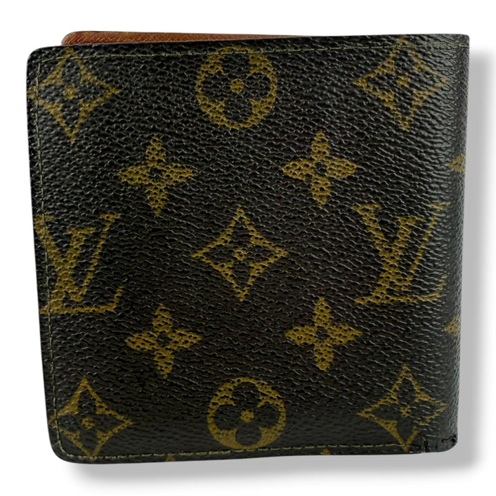 Louis Vuitton Vintage Bifold Brown Monogram Wallet - Lux Central