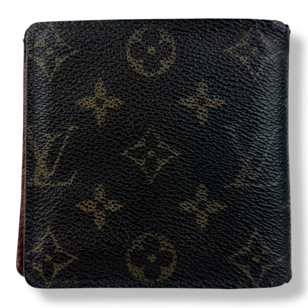Louis Vuitton Vintage Bifold Brown Monogram Wallet - Lux Central