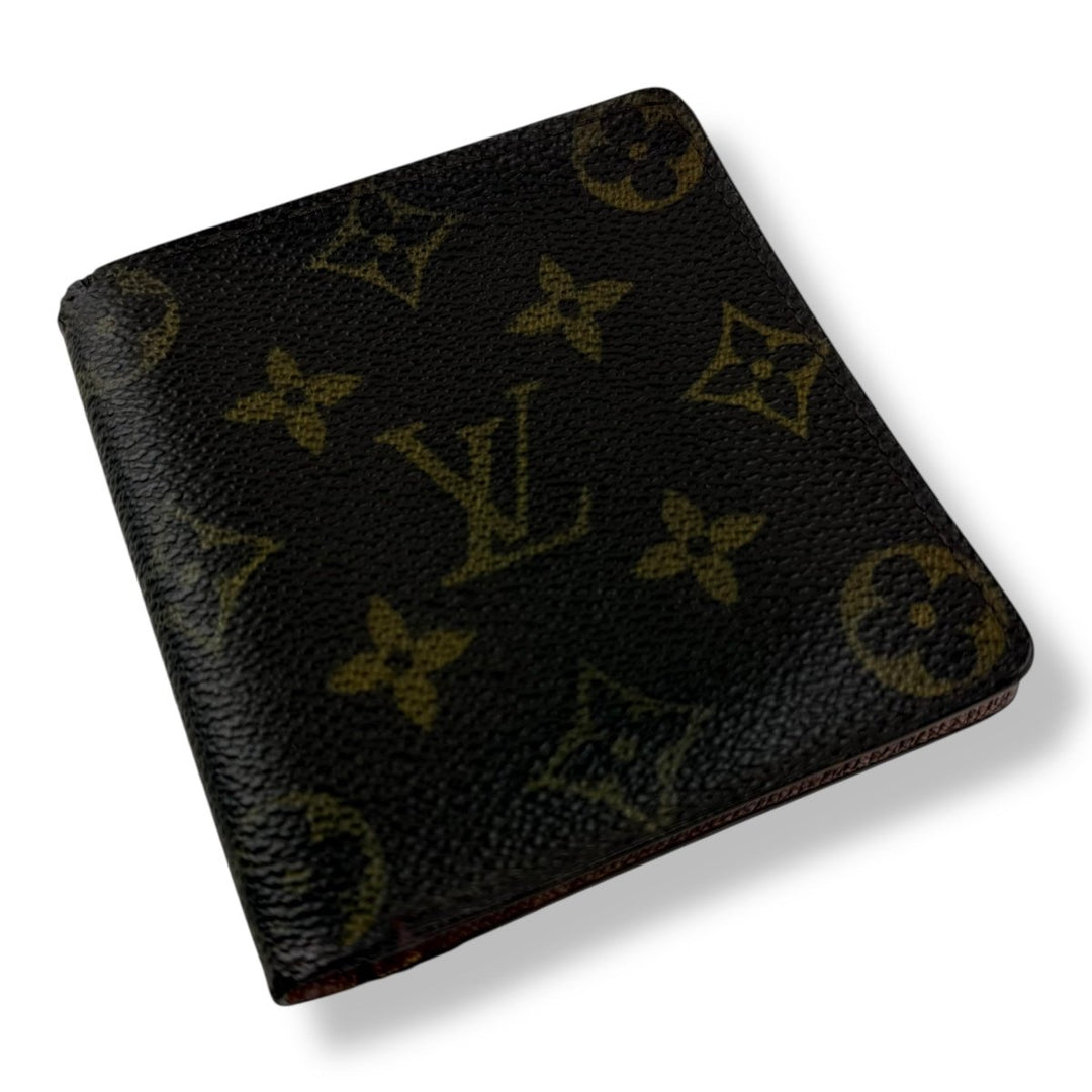 Louis Vuitton Vintage Bifold Brown Monogram Wallet - Lux Central