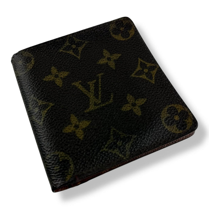 Louis Vuitton Vintage Bifold Brown Monogram Wallet - Lux Central