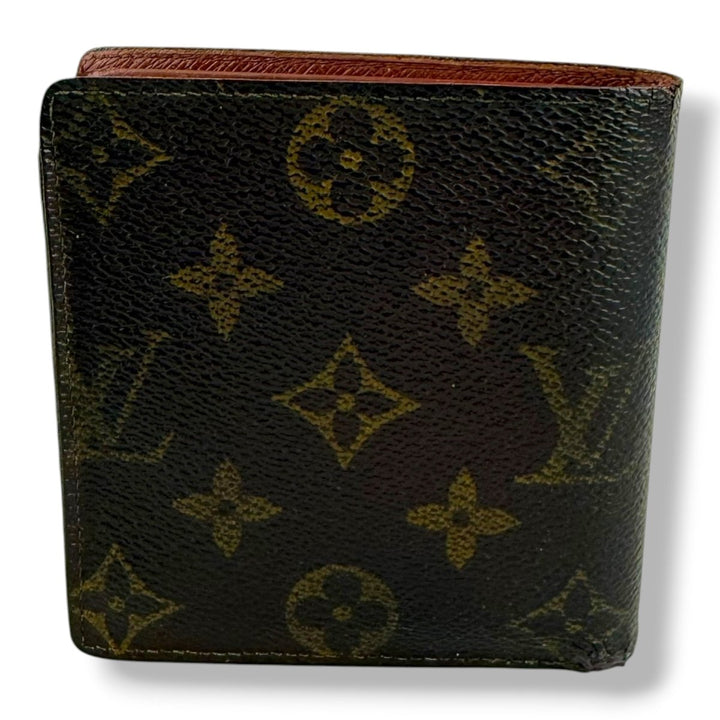 Louis Vuitton Vintage Bifold Brown Monogram Wallet - Lux Central