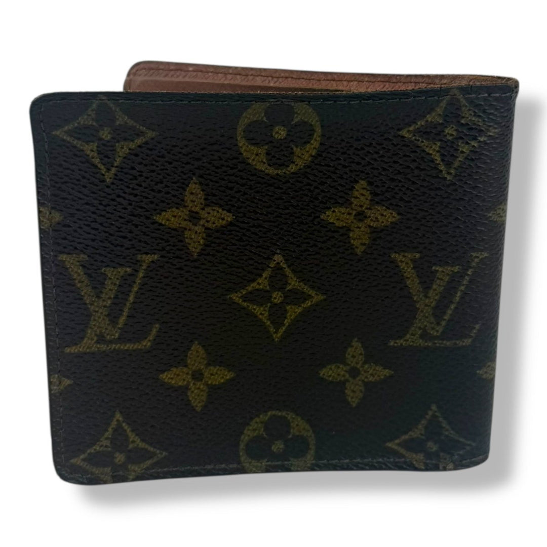 Louis Vuitton Vintage Bifold Brown Monogram Wallet - Lux Central