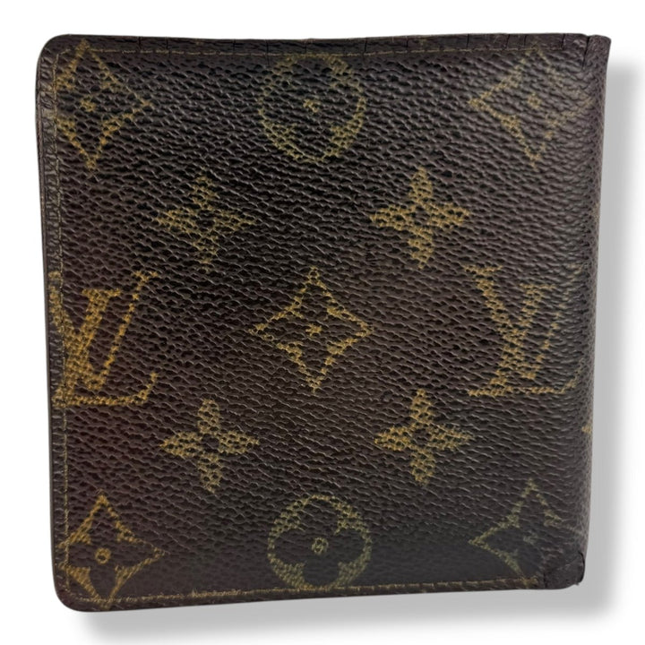 Louis Vuitton Vintage Bifold Brown Monogram Wallet - Lux Central