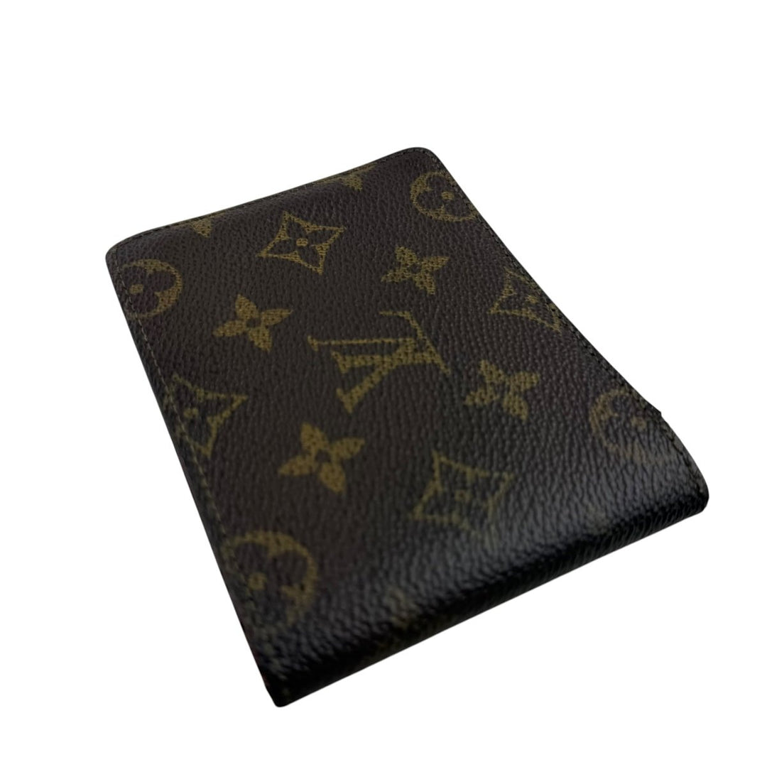 Louis Vuitton Vintage Bifold Brown Monogram Wallet - Lux Central