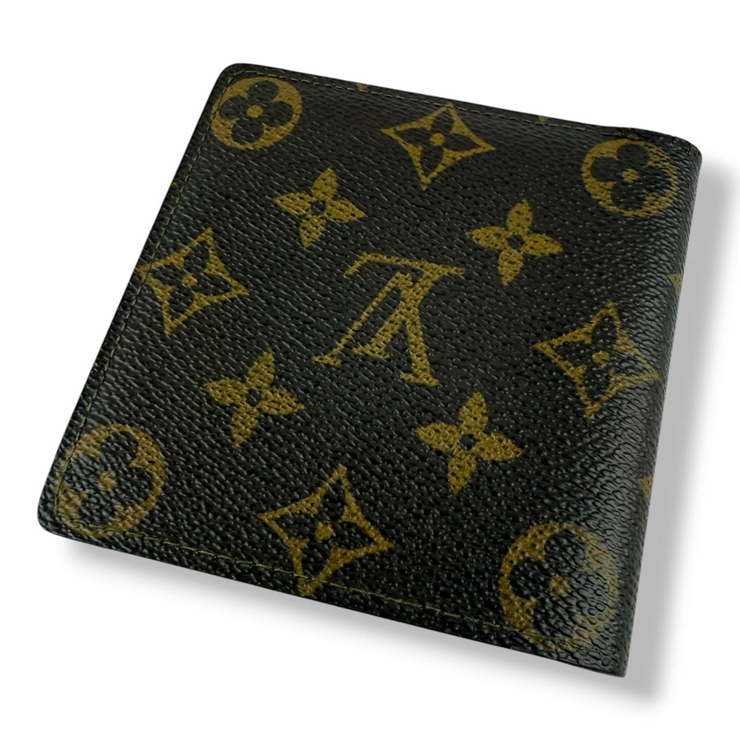 Louis Vuitton Vintage Bifold Brown Monogram Wallet - Lux Central