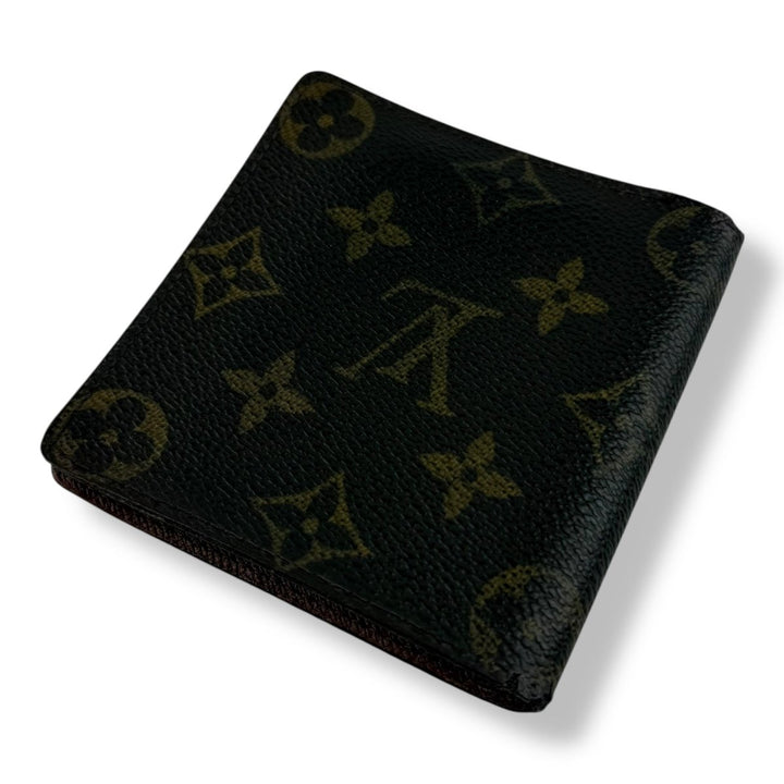 Louis Vuitton Vintage Bifold Brown Monogram Wallet - Lux Central
