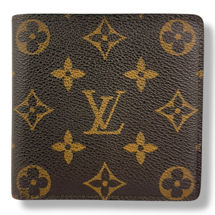 Louis Vuitton Vintage Bifold Brown Monogram Wallet - Lux Central