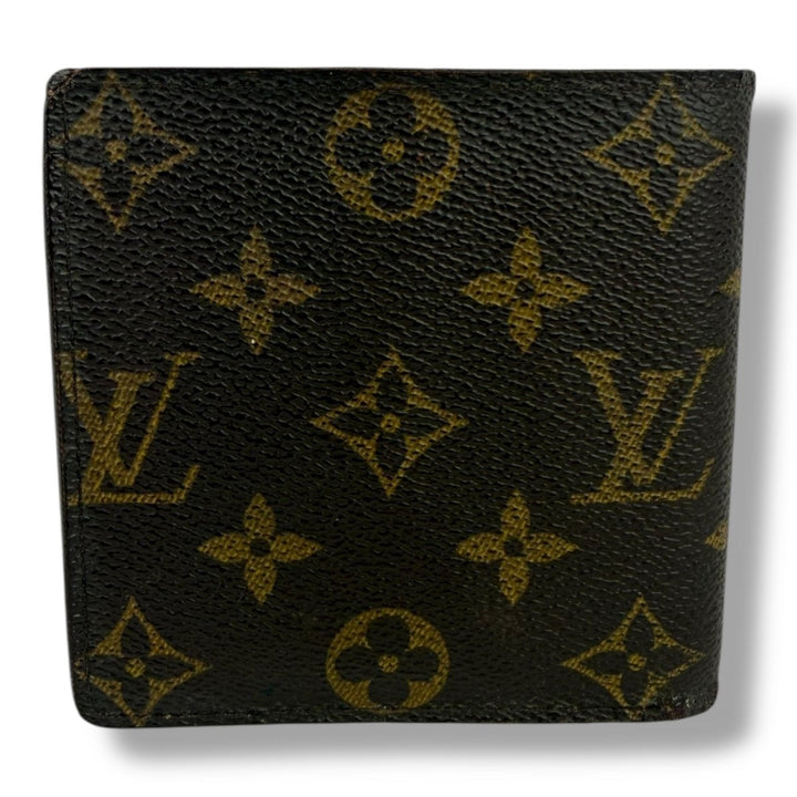 Louis Vuitton Vintage Bifold Brown Monogram Wallet - Lux Central