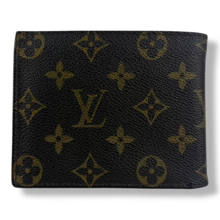 Louis Vuitton Vintage Bifold Brown Monogram Wallet - Lux Central
