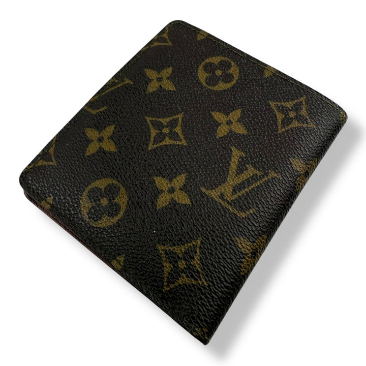 Louis Vuitton Vintage Bifold Brown Monogram Wallet - Lux Central