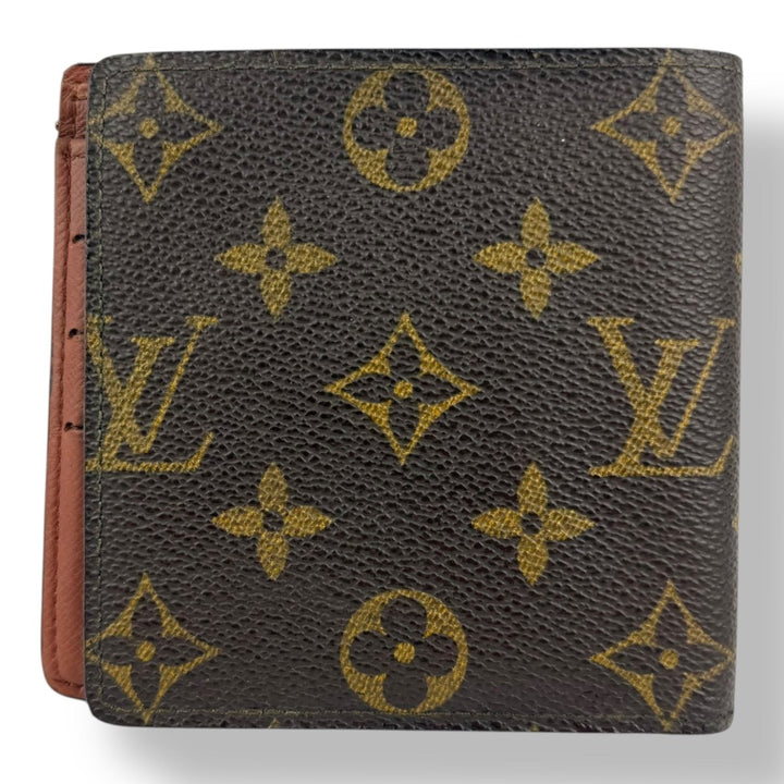 Louis Vuitton Vintage Bifold Brown Monogram Wallet - Lux Central