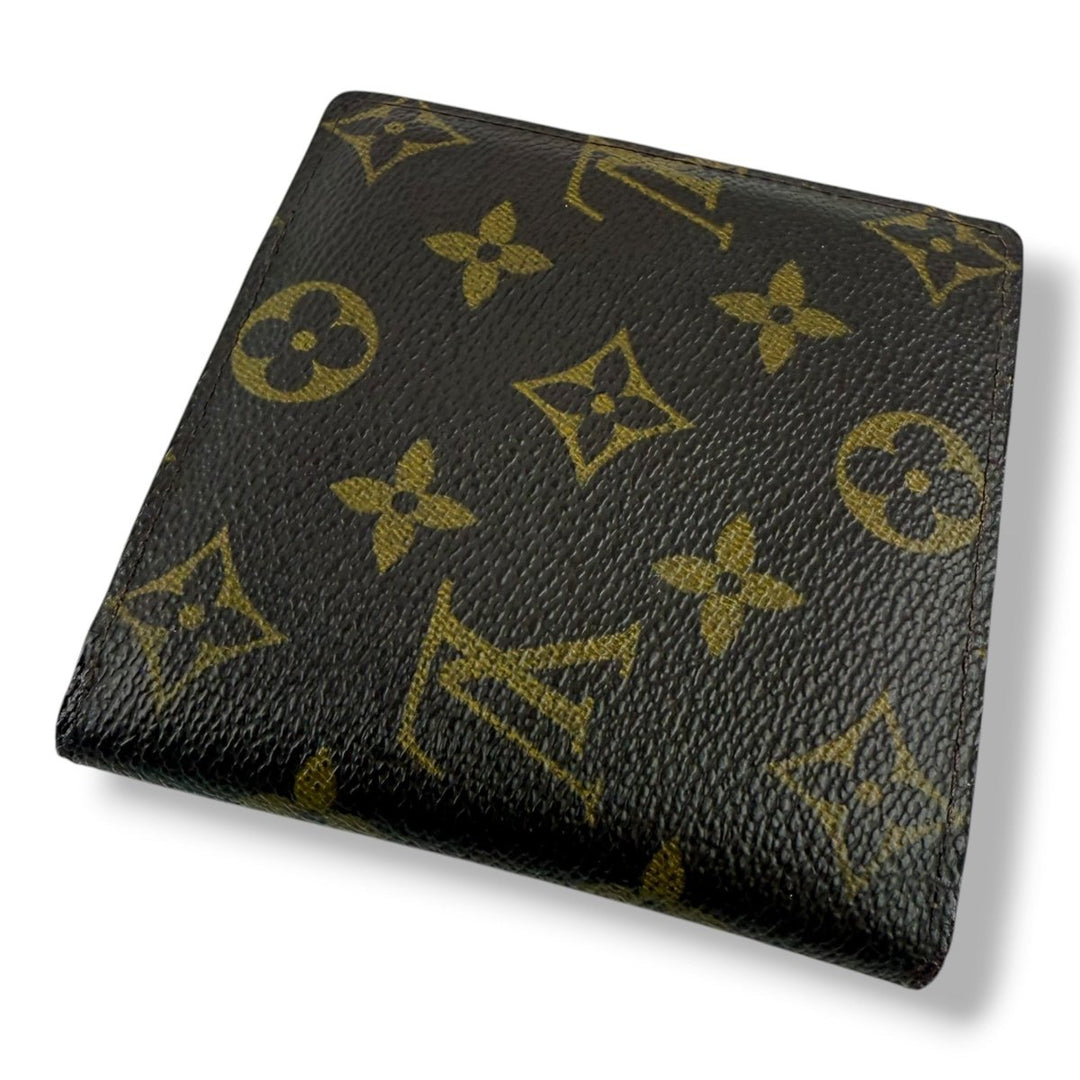 Louis Vuitton Vintage Bifold Brown Monogram Wallet - Lux Central