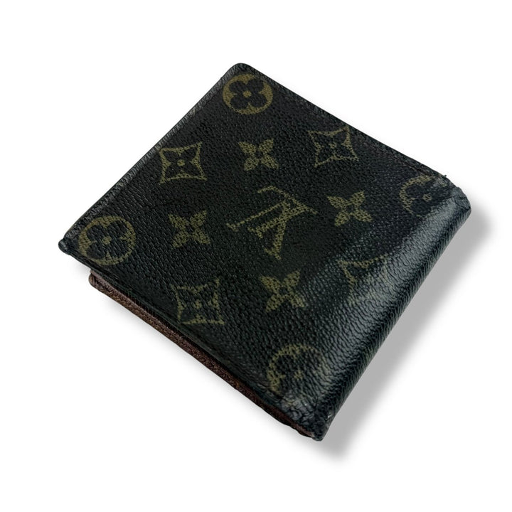 Louis Vuitton Vintage Bifold Brown Monogram Wallet - Lux Central