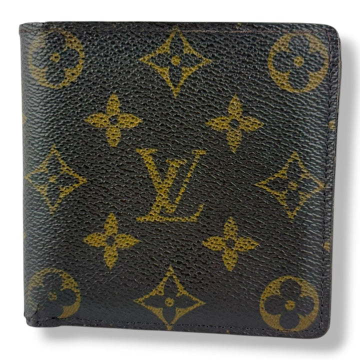 Louis Vuitton Vintage Bifold Brown Monogram Wallet - Lux Central