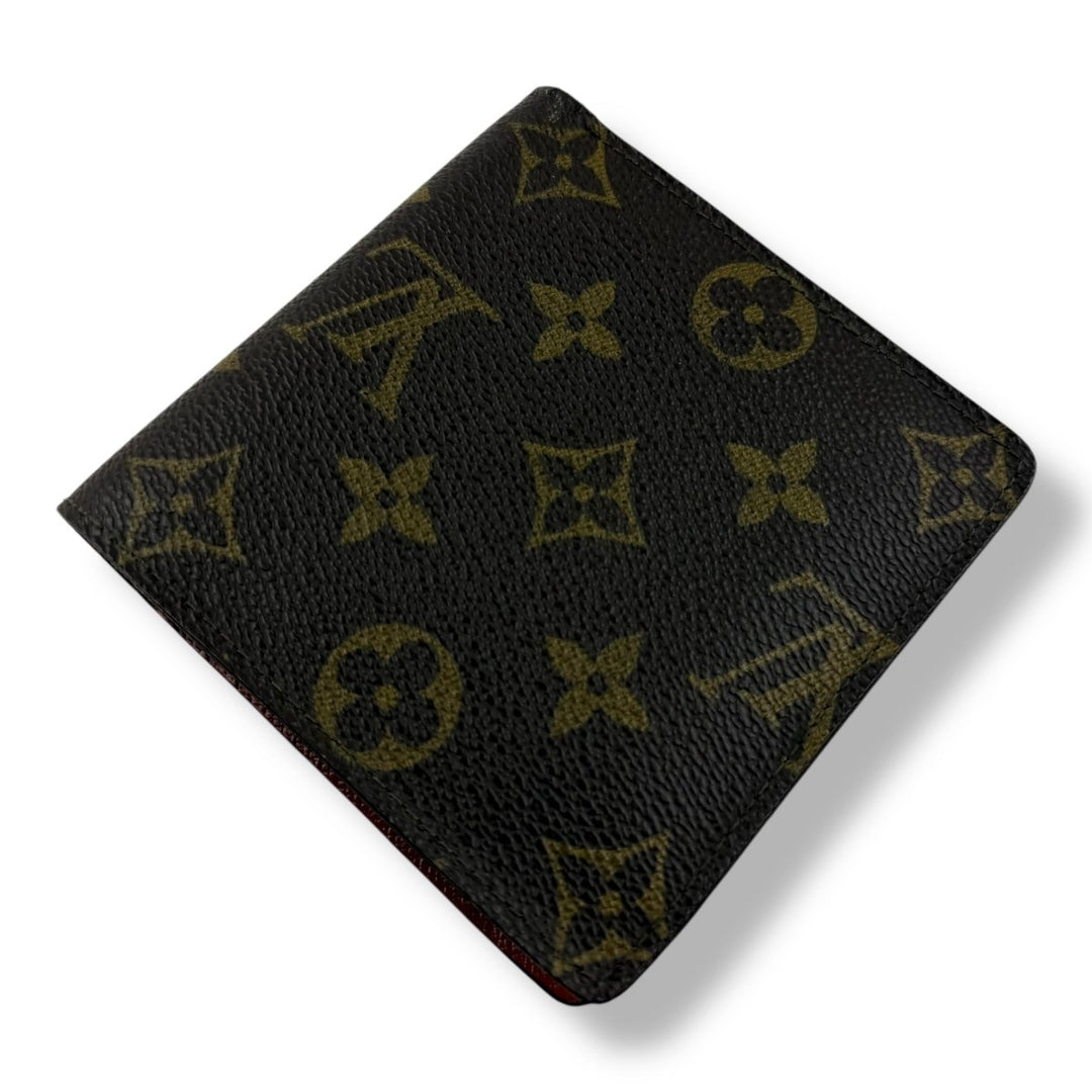 Louis Vuitton Vintage Bifold Brown Monogram Wallet - Lux Central