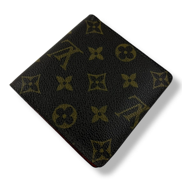 Louis Vuitton Vintage Bifold Brown Monogram Wallet - Lux Central