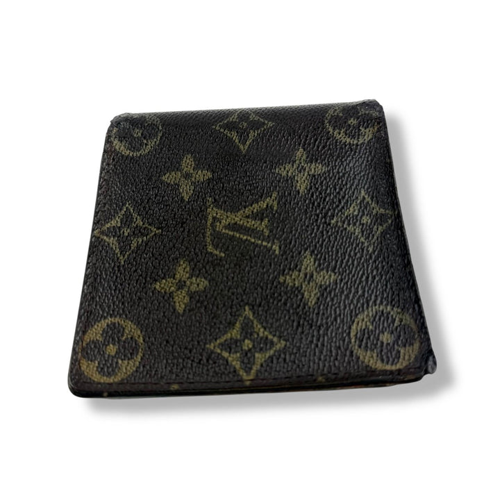 Louis Vuitton Vintage Bifold Brown Monogram Wallet - Lux Central