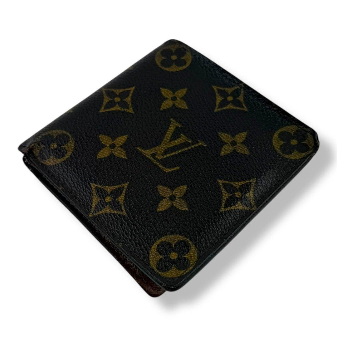 Louis Vuitton Vintage Bifold Brown Monogram Wallet - Lux Central