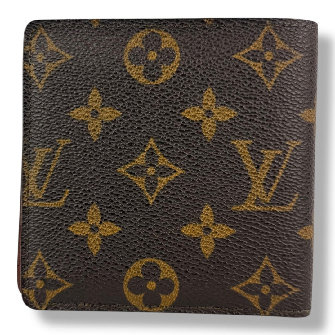 Louis Vuitton Vintage Bifold Brown Monogram Wallet - Lux Central