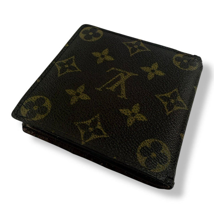 Louis Vuitton Vintage Bifold Brown Monogram Wallet - Lux Central