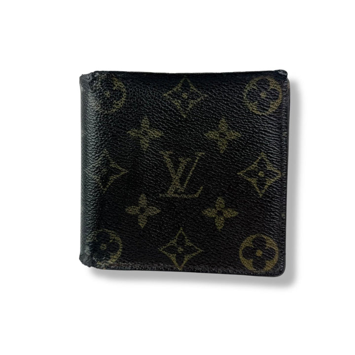 Louis Vuitton Vintage Bifold Brown Monogram Wallet - Lux Central