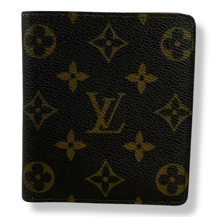 Louis Vuitton Vintage Bifold Brown Monogram Wallet - Lux Central