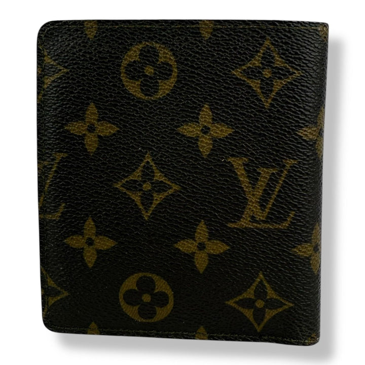 Louis Vuitton Vintage Bifold Brown Monogram Wallet - Lux Central