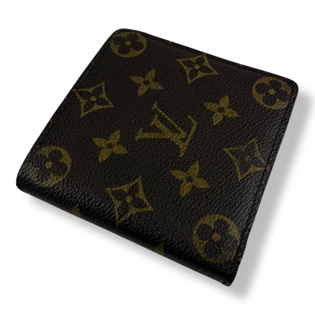 Louis Vuitton Vintage Bifold Brown Monogram Wallet - Lux Central