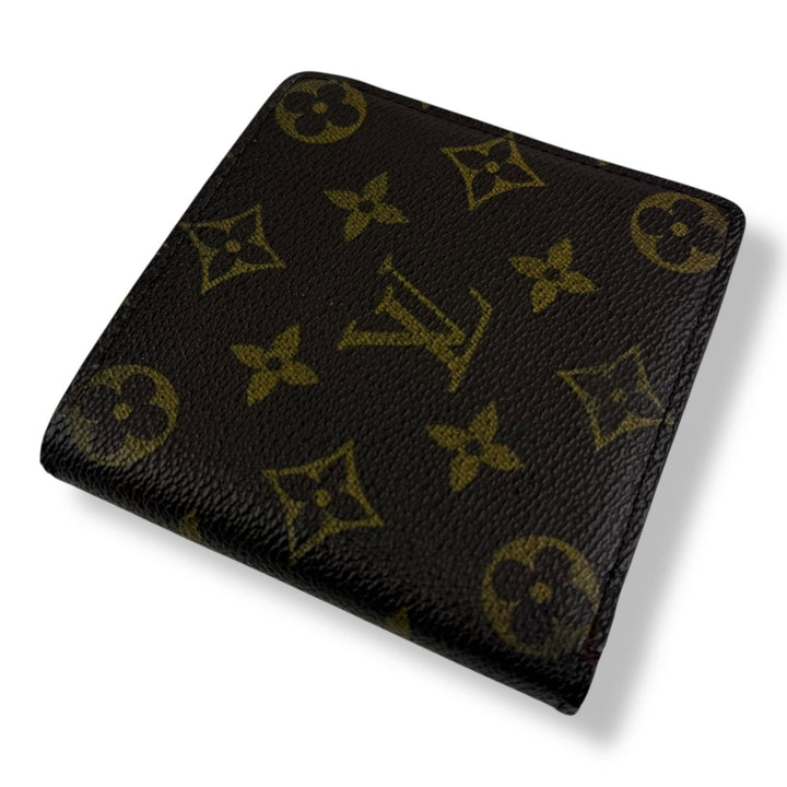Louis Vuitton Vintage Bifold Brown Monogram Wallet - Lux Central