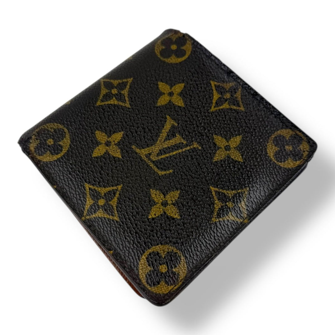 Louis Vuitton Vintage Bifold Brown Monogram Wallet - Lux Central