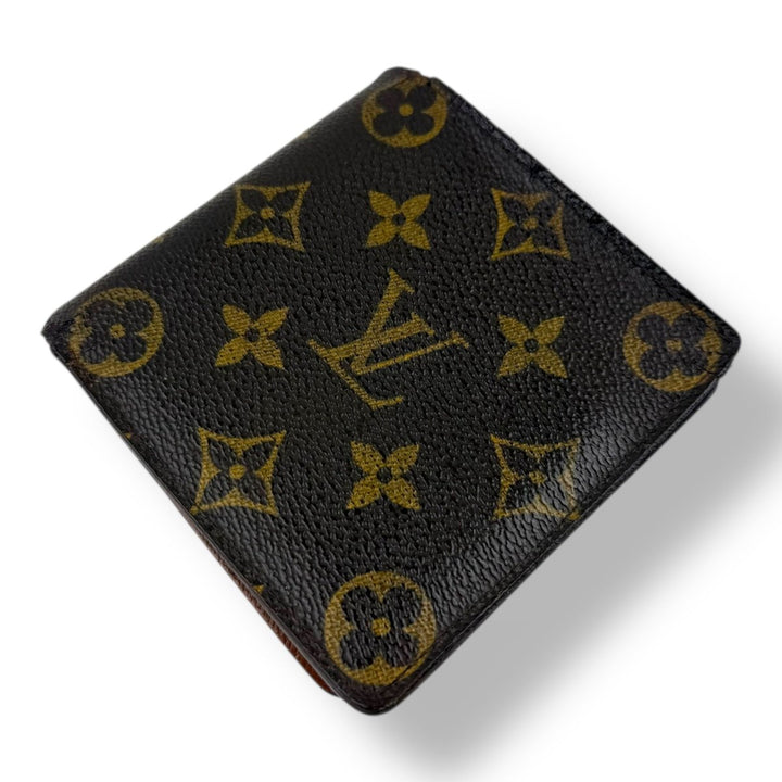 Louis Vuitton Vintage Bifold Brown Monogram Wallet - Lux Central
