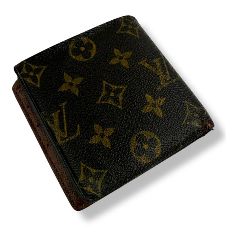 Louis Vuitton Vintage Bifold Brown Monogram Wallet - Lux Central