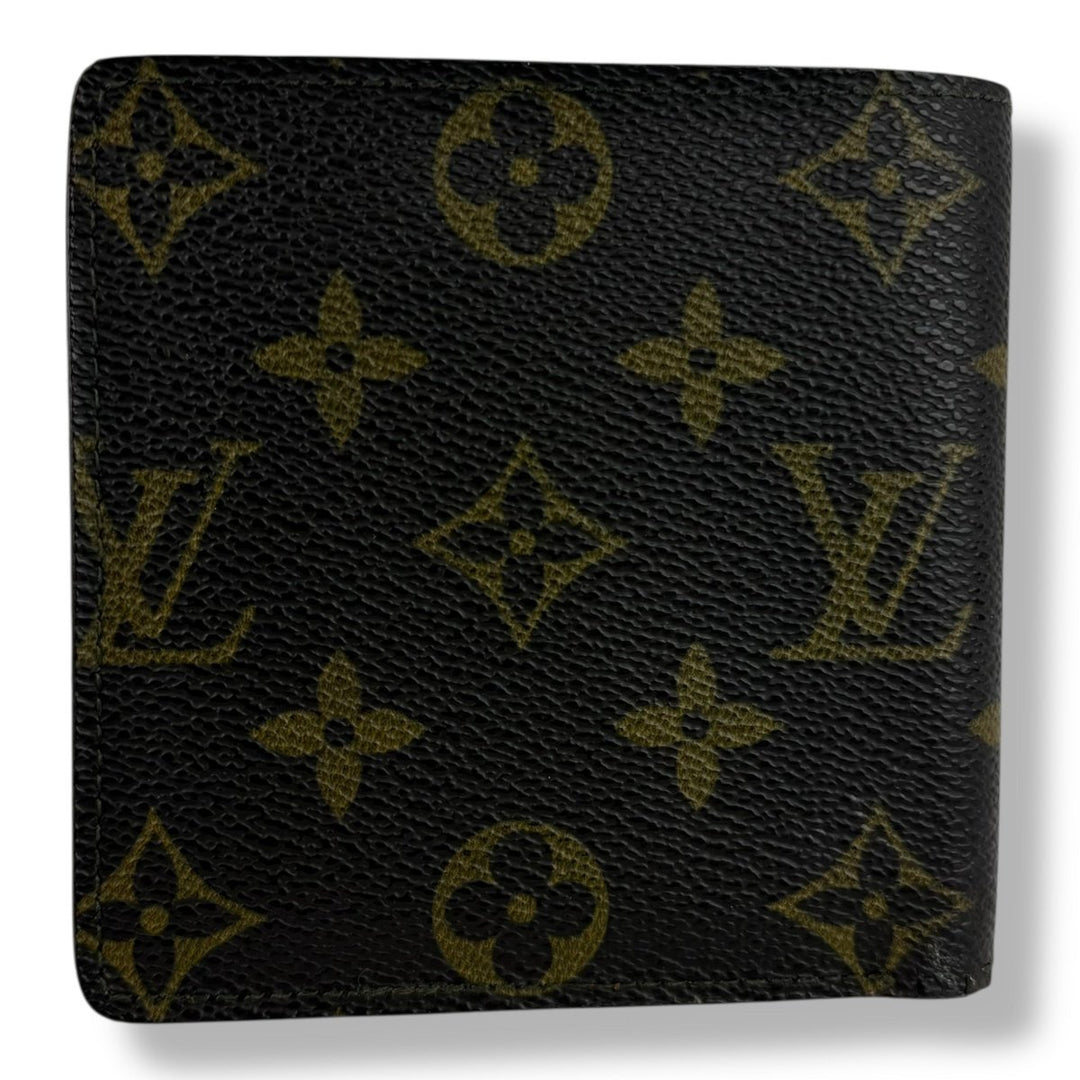 Louis Vuitton Vintage Bifold Brown Monogram Wallet - Lux Central