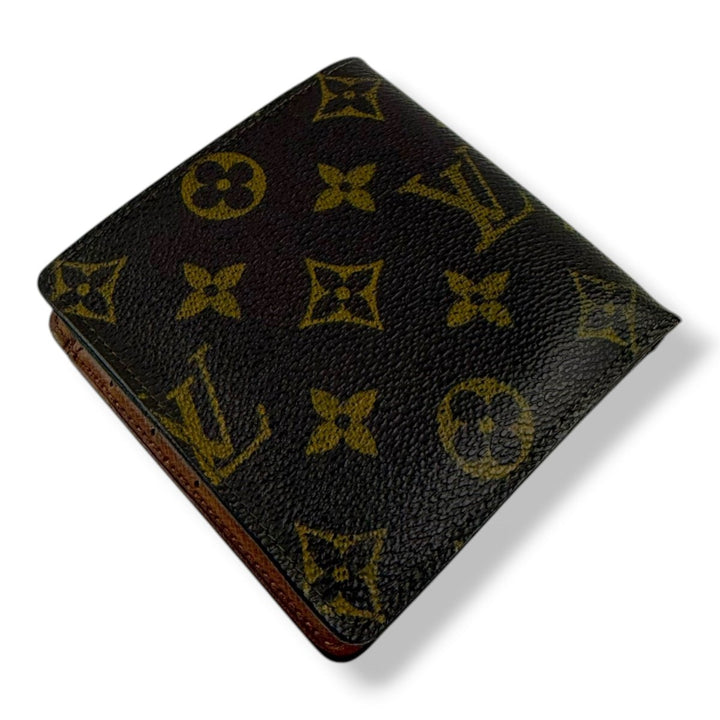 Louis Vuitton Vintage Bifold Brown Monogram Wallet - Lux Central