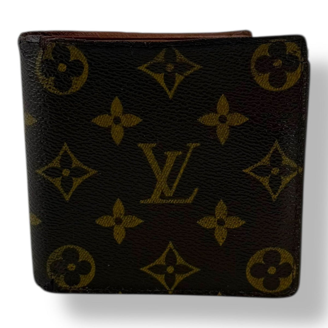 Louis Vuitton Vintage Bifold Brown Monogram Wallet - Lux Central