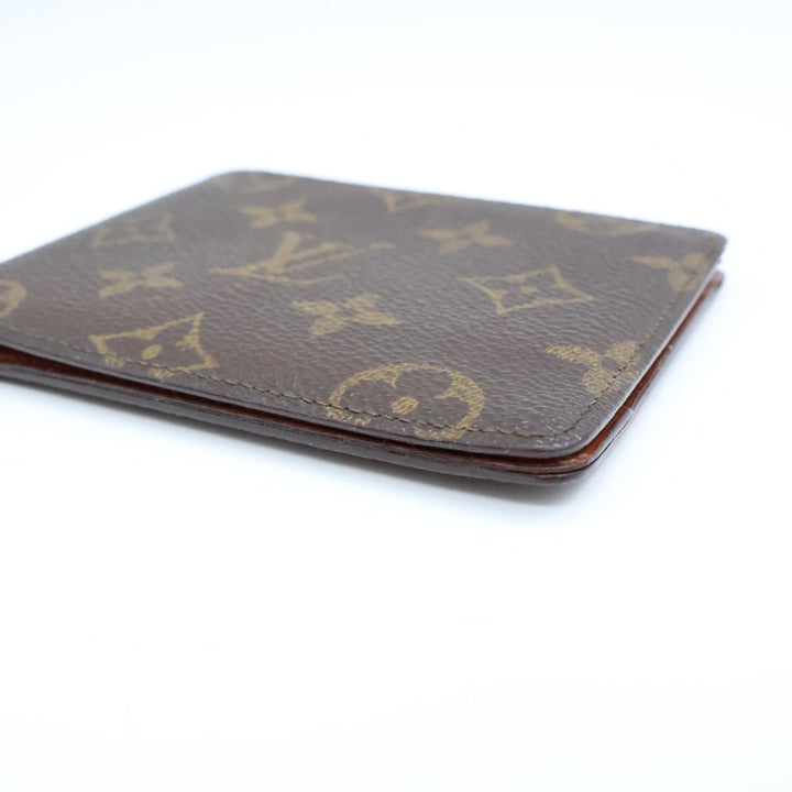 Louis Vuitton Vintage Bifold Brown Monogram Wallet - Lux Central