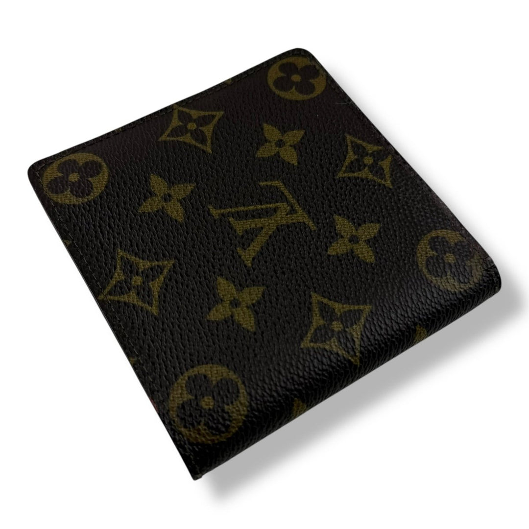 Louis Vuitton Vintage Bifold Brown Monogram Wallet - Lux Central
