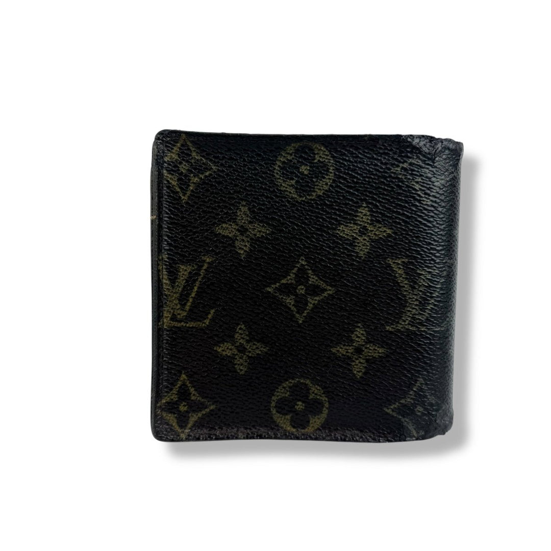 Louis Vuitton Vintage Bifold Brown Monogram Wallet - Lux Central