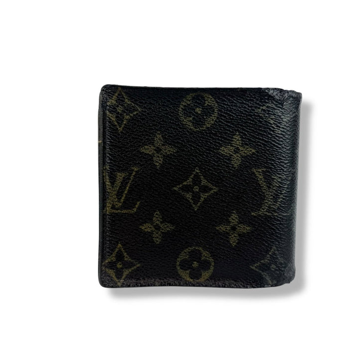 Louis Vuitton Vintage Bifold Brown Monogram Wallet - Lux Central