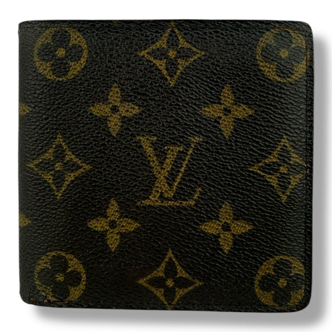 Louis Vuitton Vintage Bifold Brown Monogram Wallet - Lux Central