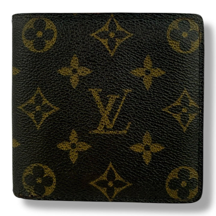 Louis Vuitton Vintage Bifold Brown Monogram Wallet - Lux Central