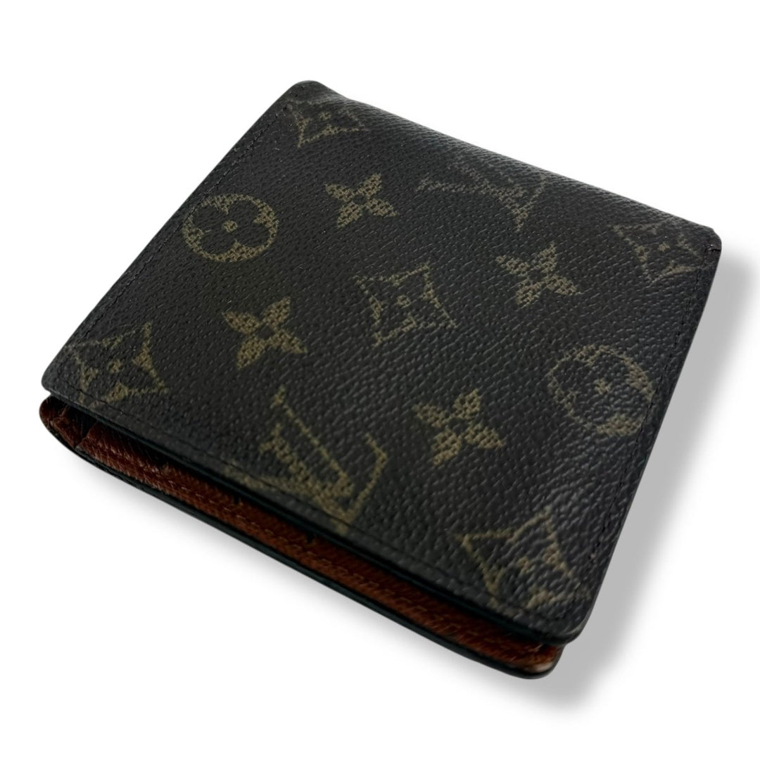 Louis Vuitton Vintage Bifold Brown Monogram Wallet - Lux Central