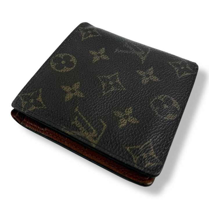 Louis Vuitton Vintage Bifold Brown Monogram Wallet - Lux Central