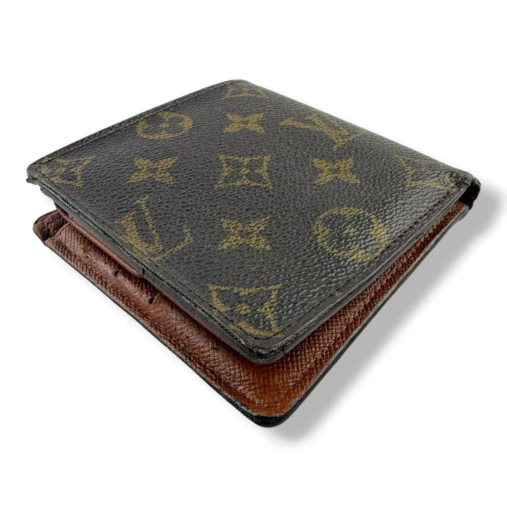 Louis Vuitton Vintage Bifold Brown Monogram Wallet - Lux Central