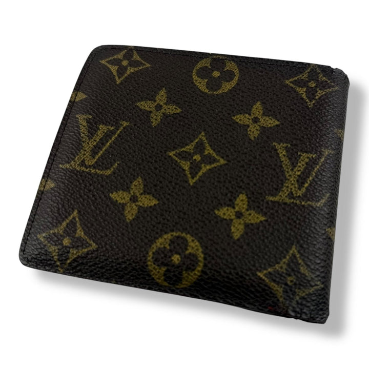 Louis Vuitton Vintage Bifold Brown Monogram Wallet - Lux Central