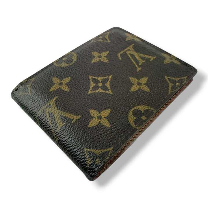 Louis Vuitton Vintage Bifold Brown Monogram Wallet - Lux Central