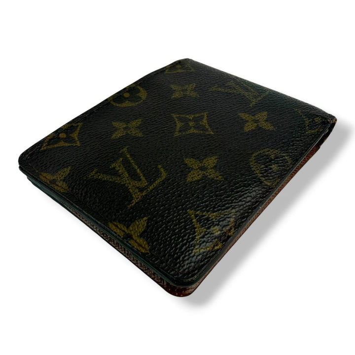 Louis Vuitton Vintage Bifold Brown Monogram Wallet 7758 - Lux Central