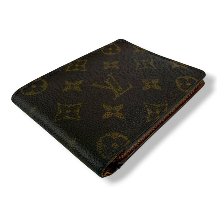 Louis Vuitton Vintage Bifold Brown Monogram Wallet 7758 - Lux Central